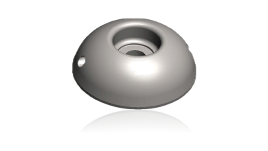 Cone head accessory drawing