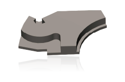 Lower flow plate accessory drawing