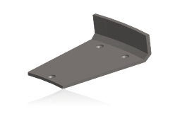 Upper impact plate accessory drawing