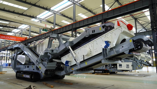 Mobile Cone Crushing
